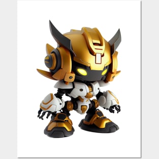 Cute 3D Chibi Mecha | Adorable Mecha V2 Posters and Art